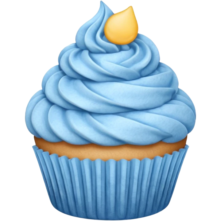 Denim cupcake emoji