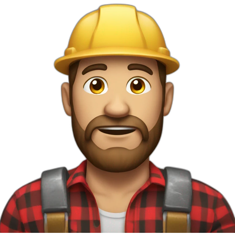 jacked lumberjack emoji