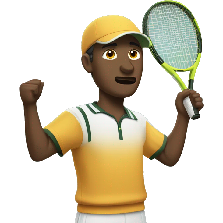 Tennis double fault emoji