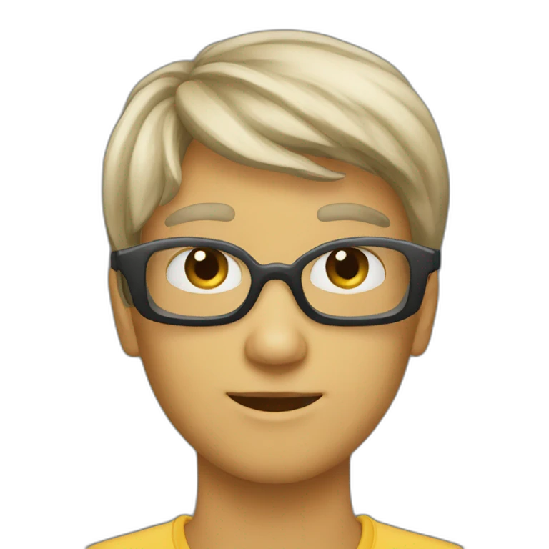 Chat lunette emoji