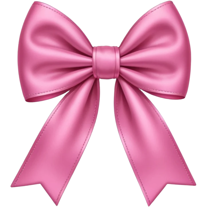 Bow pink  emoji