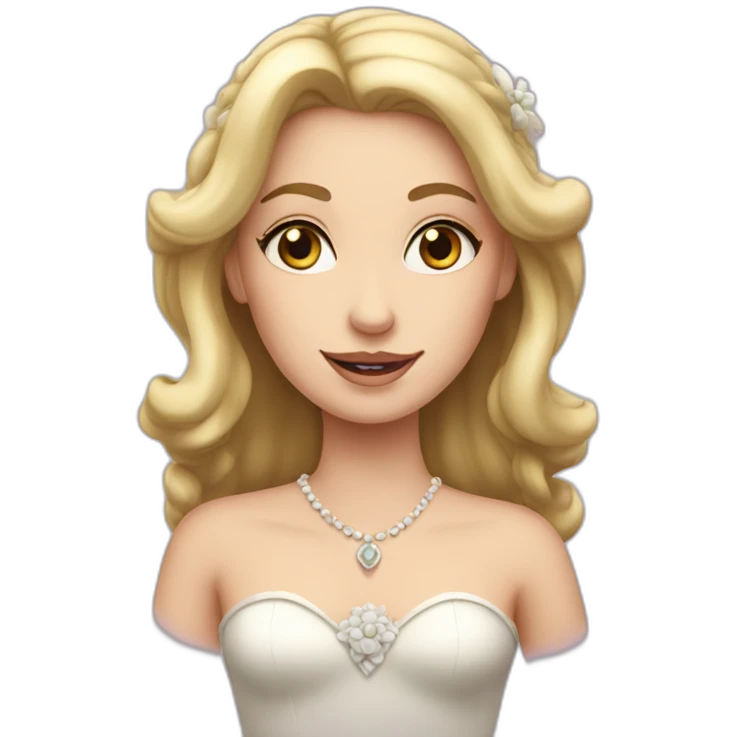 White Chipriot princess emoji