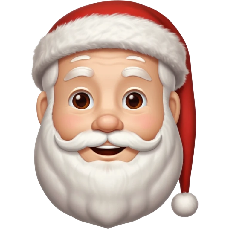 santa Rudolph hello emoji