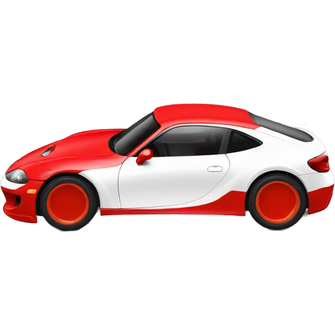 Rallye numéro 26 de couleur rouge et blanc  emoji