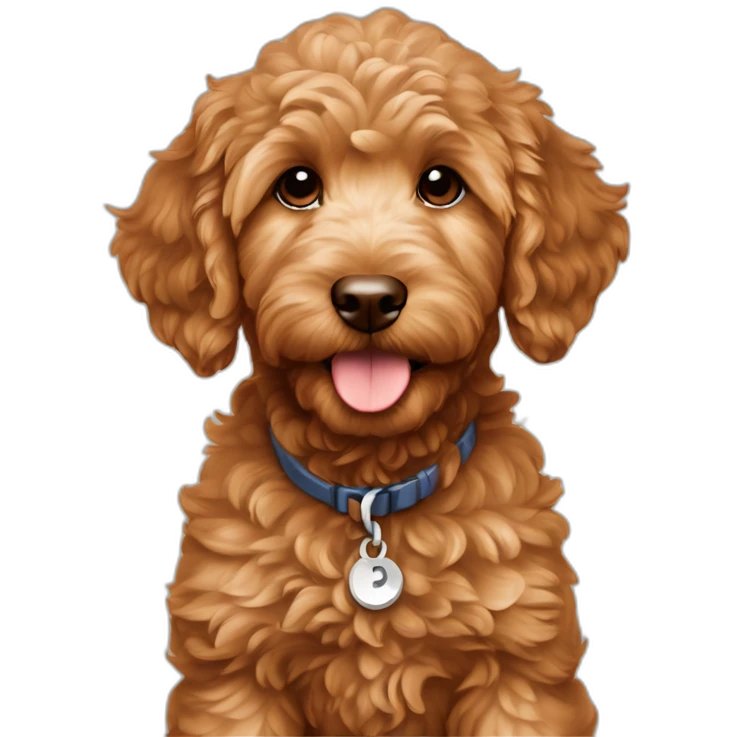reddish-mini-goldendoodle-puppy emoji