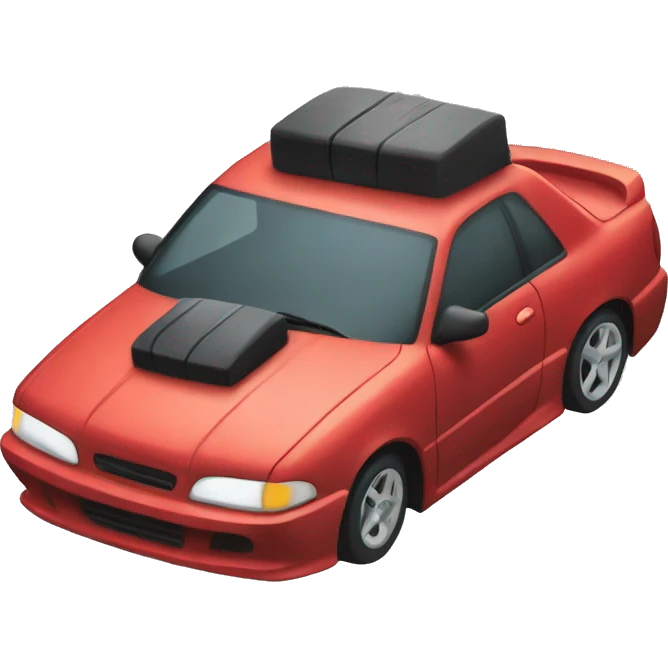drifting car emoji