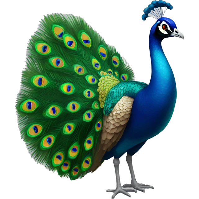 peacock emoji