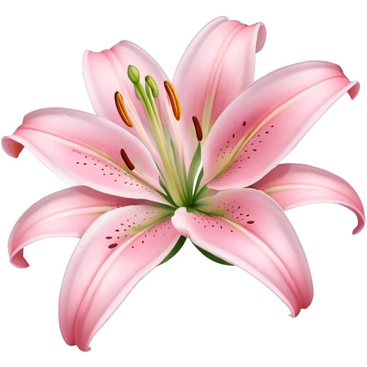 light pink lilium emoji