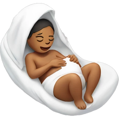 Giving birth  emoji