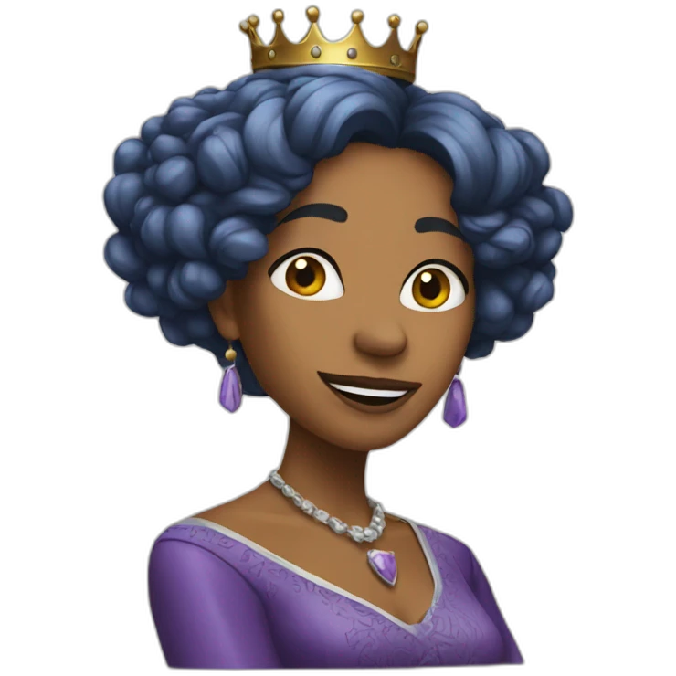 Queen rock emoji