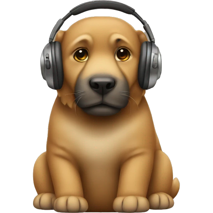 animal with headphones emoji