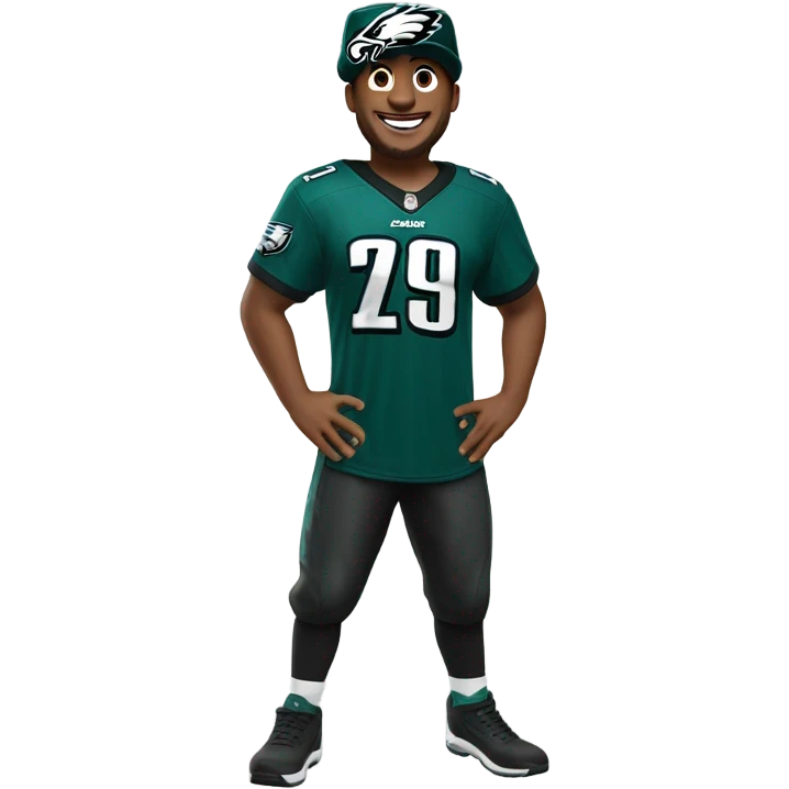 Me as Philadelphia Eagles  emoji