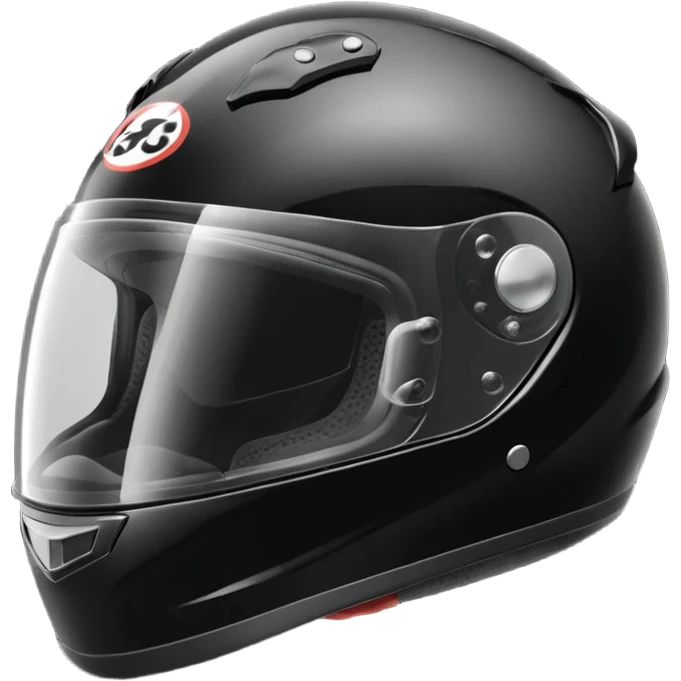 Capacete moto  emoji
