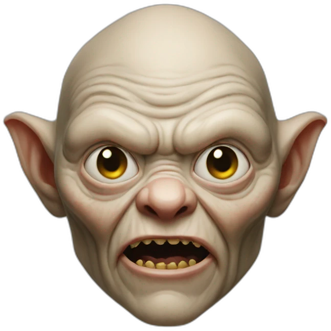 Golum emoji