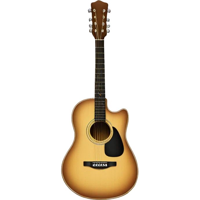 acoustic guitar with the signature sofia on it fancy emoji