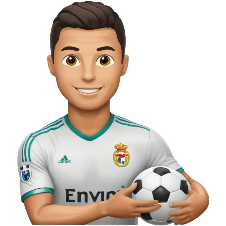 Cristiano Ronaldo football emojis emoji