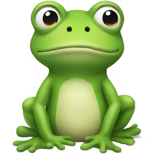 plush frog emoji