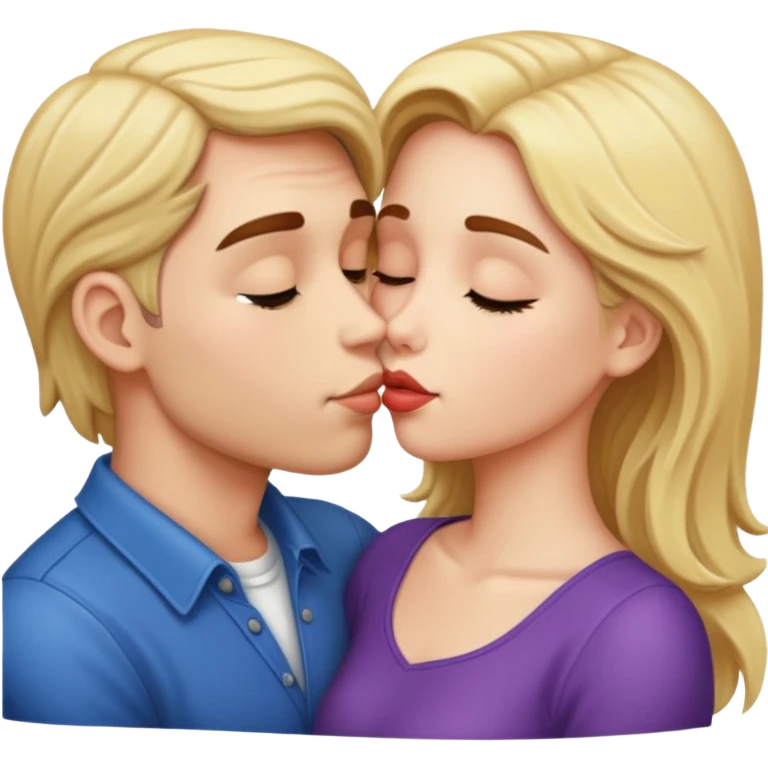Kissing bf emoji