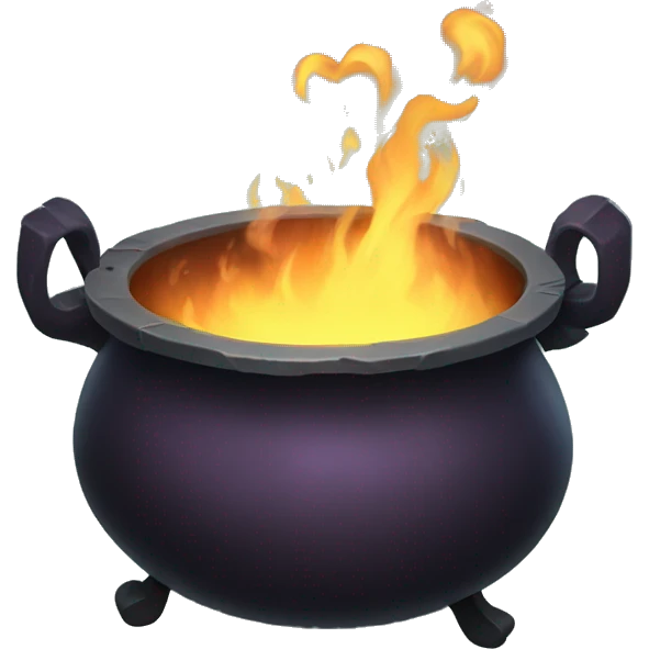 Witches caldron  emoji