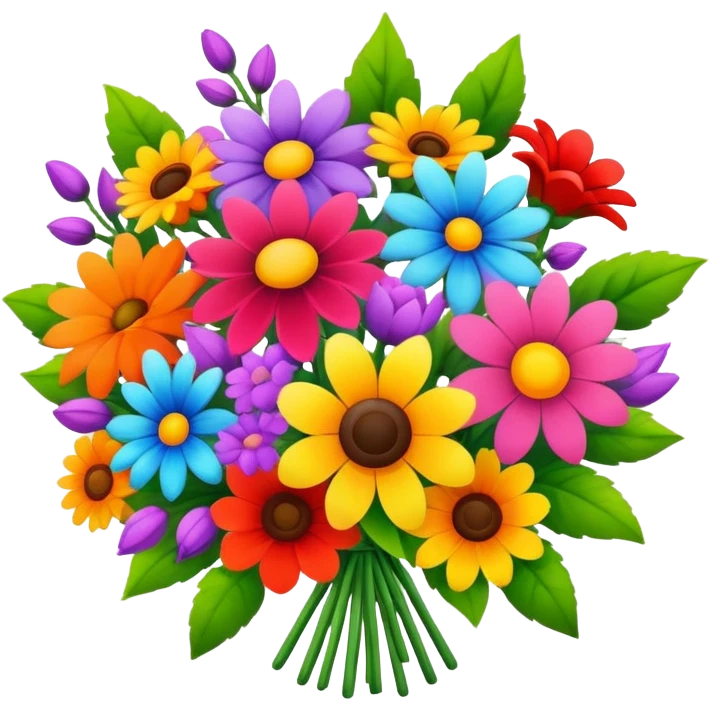 bouquet of flowers  emoji