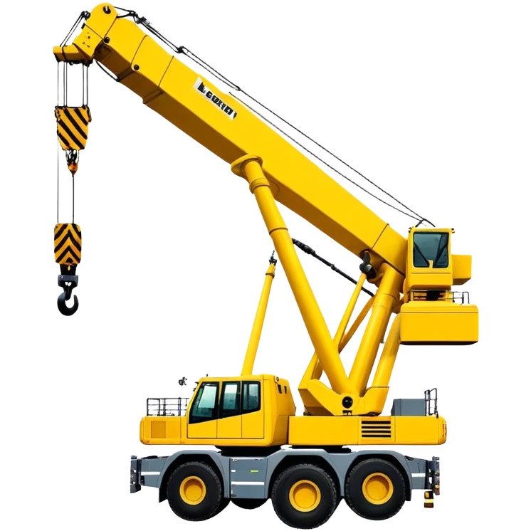 Crane - Liebherr LTM 1200-5.1 (Model Year: 2022) (Iconic colour: Yellow) emoji