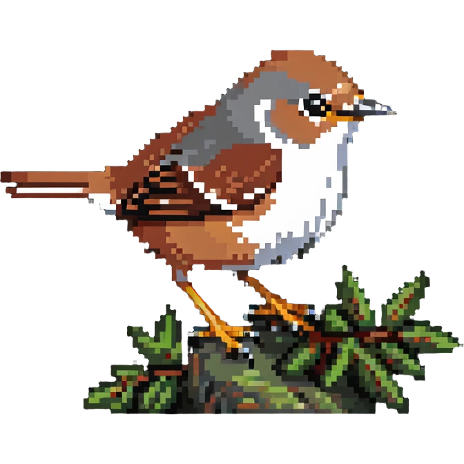 Cetti's warbler bird emoji