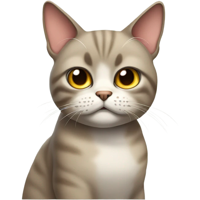 Cat eww emoji