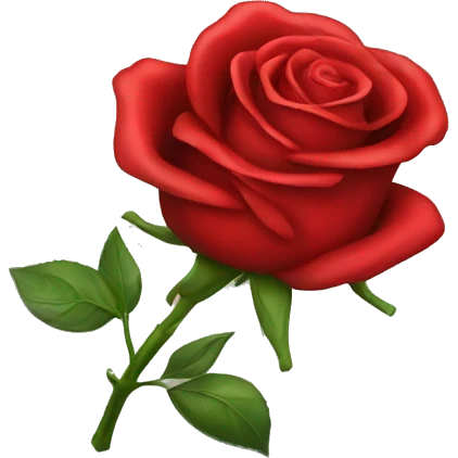 Red roses emoji