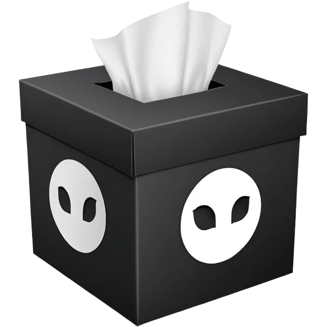 3d-style-black-hot topic-box,-slightly-open-with-tissue-paper-inside,-hot topic-logo-on-the-center,-same-square-shape-and-proportions-as-reference,-minimal,-on-white-or-transparent-background,-more-variations-of-the-box-with-the (1) emoji