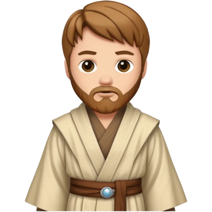 Cute style general kenobi emoji