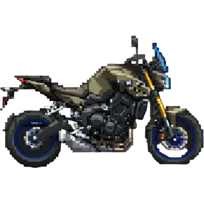 Yamaha MT09 motorcycle emoji