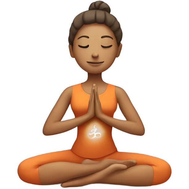 yoga meditation emoji