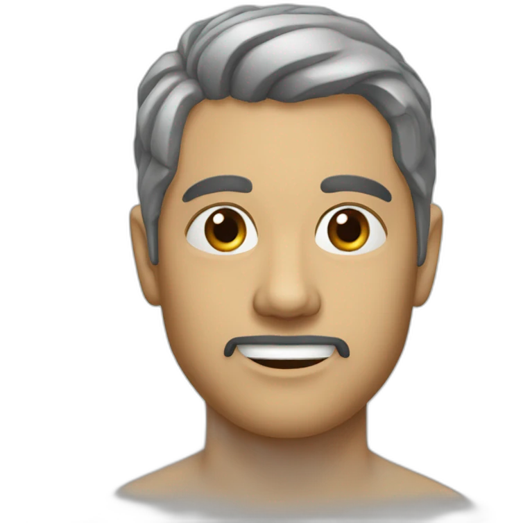Tête penché emoji