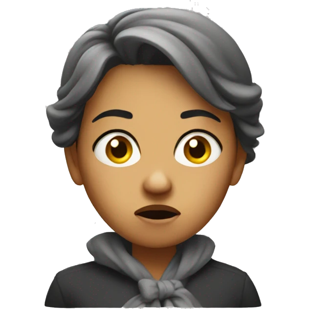 disgusted lady emoji