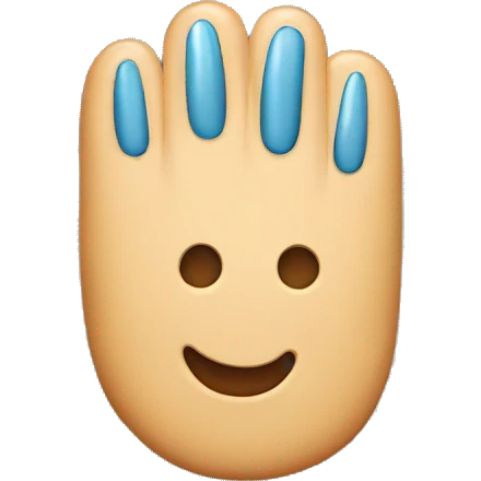 Emoji with nails  emoji