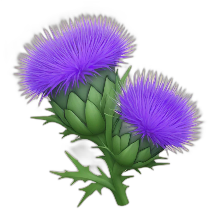 thistle emoji