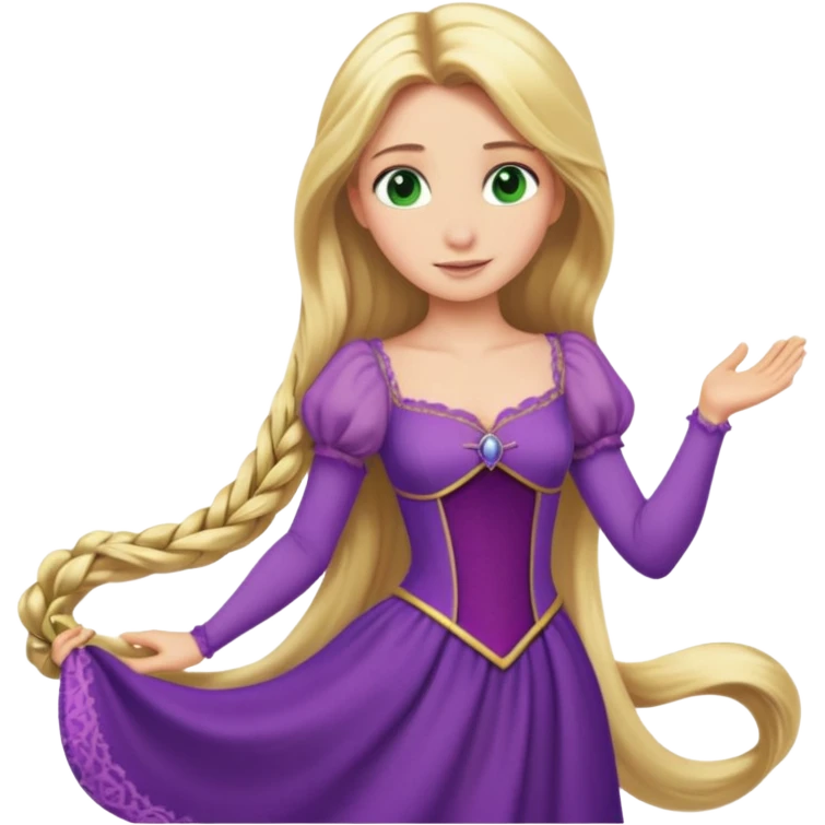 Rapuzel emoji