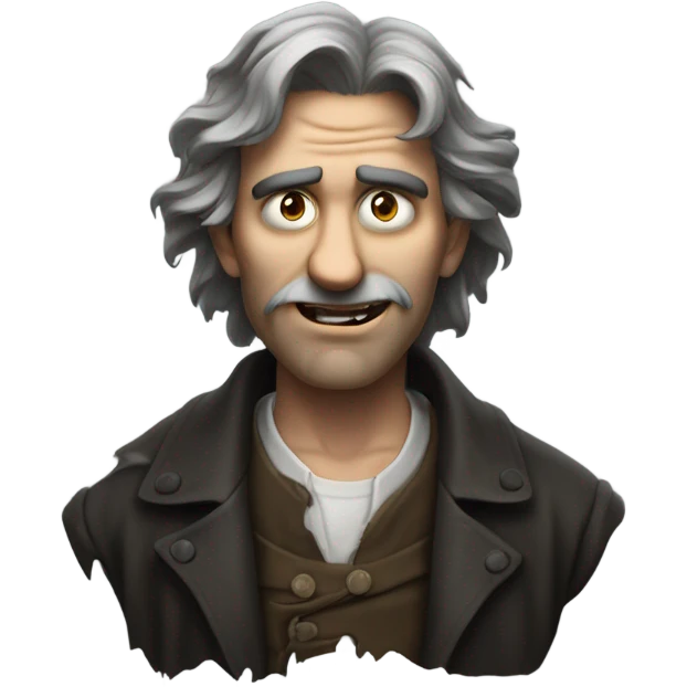 horrifying man emoji