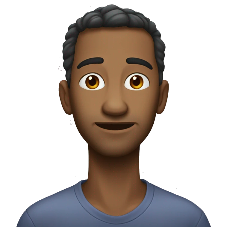 Девочка брюнетка обнимается с смуглым парнем брюнетом  emoji