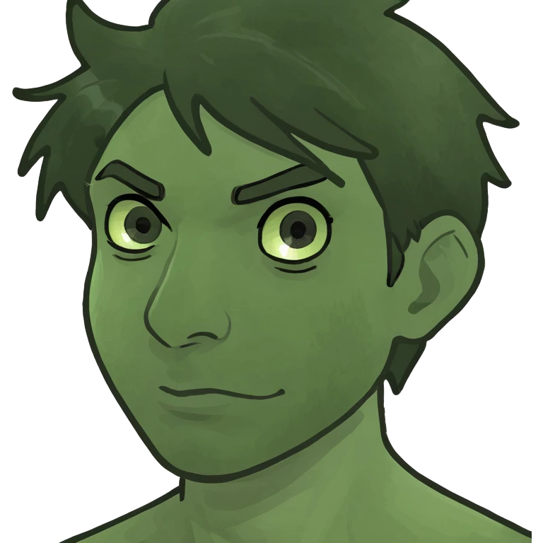 handsome male with black hair emoji