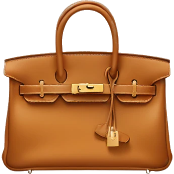 Hermes Birkin bag emoji