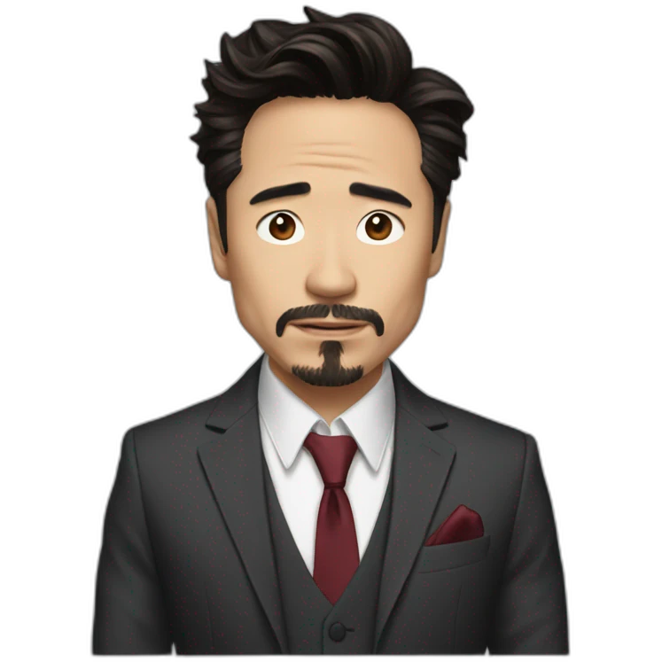 asian RDJ emoji