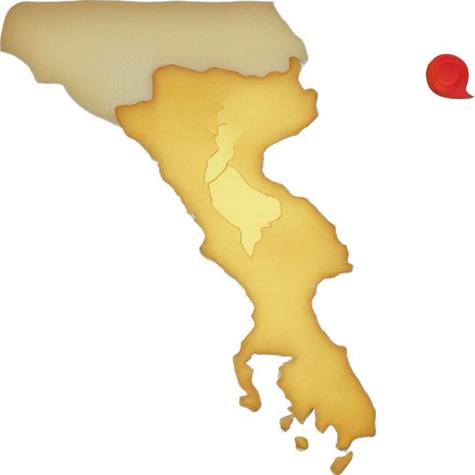 map of vietnam with marks on it emoji