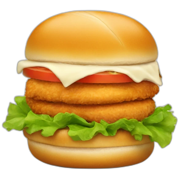 crispy chicken sandwich emoji