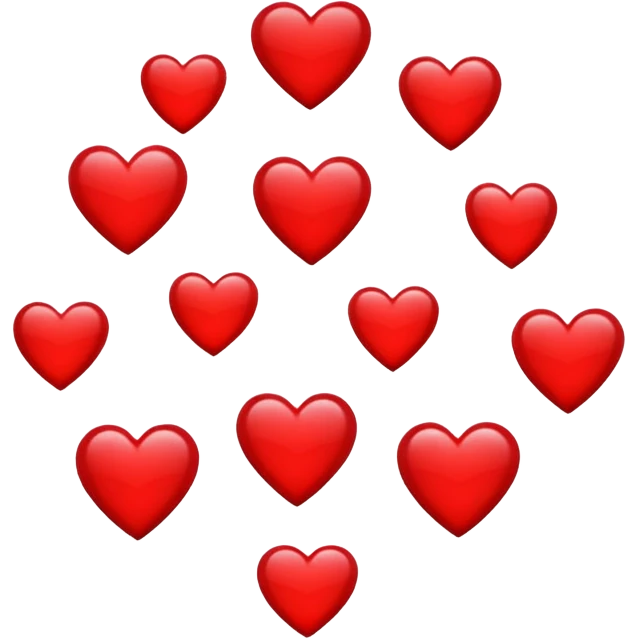 Hearts emoji