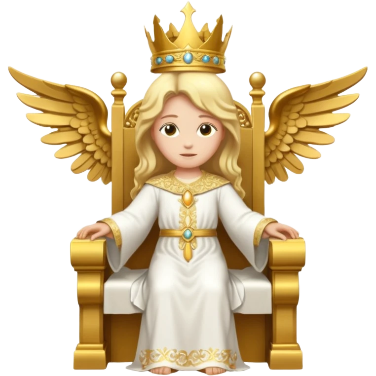Throne, Angel emoji