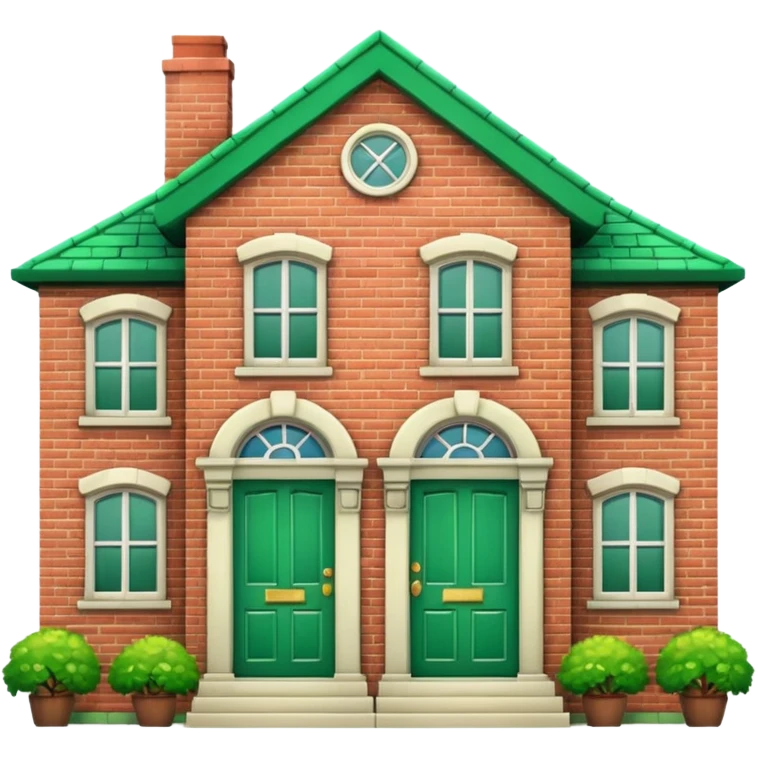 casa de frente emoji