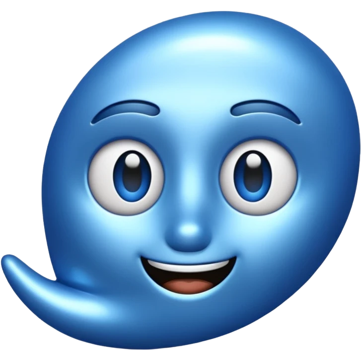 Blue tic emoji