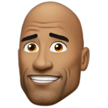 The rock emoji