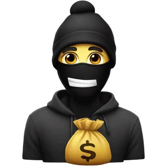 Robber emoji emoji